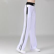 Square dance pants womens loose trousers sports pants dance wide leg pants dance pants quick dry leg fitness dance pants