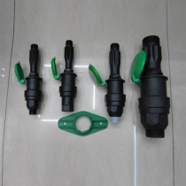 Water water washing durable plug 6-point water door convenient water faucet watering green small 1 inch