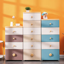 Large drawer storage cabinet Plastic storage cabinet Childrens wardrobe Chest of drawers storage rack storage box storage box