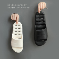  Japanese slippers female indoor home bathroom bath bathroom non-slip water leakage deodorant mute non-smelly feet shoes men