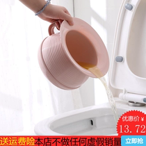 Bedroom wedding lady night pot night phlegm pot adult urinal removable urine bucket toilet toilet toilet pregnant woman urinal fashion