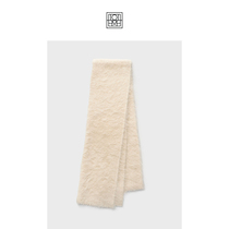 Toteme women cream alpaca knitted scarf