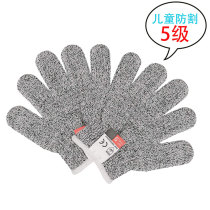 Factory direct supply childrens gardening handmade DIY cut-resistant grade 5 wear-resistant hppe hand protective carpentry gloves