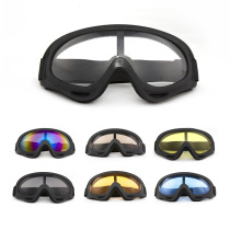Outdoor windglasses skiing X400 wind - proof Saudi fan tactics equipped with motorcycle cross - country goggles