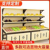 Fruit and vegetable shelf display rack Fruit shelf fruit shop supermarket Nakajima cabinet creative multi-storey commercial fruit frame