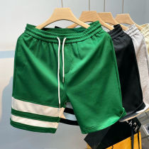 Summer recall striped casual shorts for men summer thin outwear loose five-pant sports watch sports