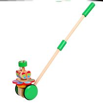 Childrens toys drag toddler trolley trolley baby pulling puppy drawstring pulling cart