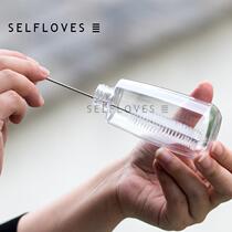 Cleaning brush iron wire tube brush extension fine wool volume bottle wire spout brush bottle mouth thread long handle extension