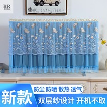TV cover boot does not take desktop hanging universal LCD TV dust cover lace TV set TV cover cloth
