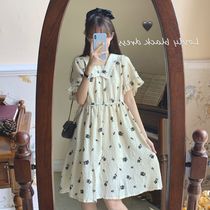 2021 summer new fairy super fairy forest department can be salt can be sweet French first love dress large size sweet small fresh