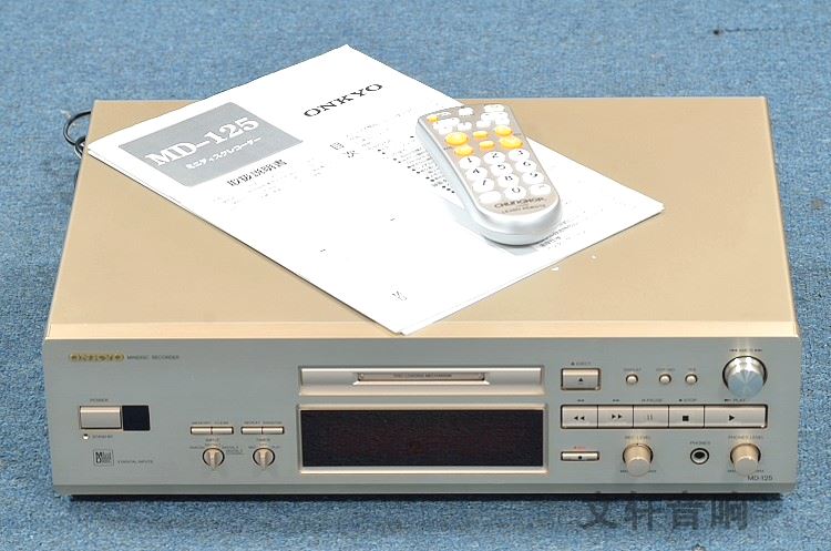 New hi-fi audio ONKYO ONKYO MD125 MD machine player power supply 110 volts