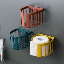 Napkin paper holder non-perforated toilet paper rack toilet tissue box wall-mounted toilet paper rack roll