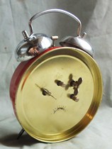 (Alarm clock) Cultural Revolution products Golden Rooster brand big double bell waving mechanical antique (old fidelity)