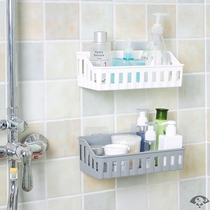 Kitchen pylons Hook-up multi-function trace paste wall-mounted basket storage bathroom toilet storage basket storage basket