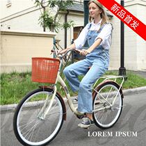 Bicycle student Junior High School Female 24 inch bicycle female high school student car male college student shift to work retro bicycle