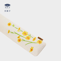 Beijing fan Spinning embroidery series Fan accessories Folding fan fan bag