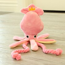 Japanese cute octopus pet plush toy dog toy knot toy bite resistant voice teddy dog dog toy