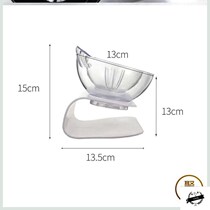 Dog eating table dog food basin neck Bowl Pet Bowl Pet Bowl anti-overturning knock pet single Bowl Pet double Bowl