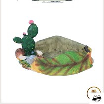 Water basin chameleon reptile food bowl pet drinking plate tortoise lizard feeding box horned frog climbing pet guard Palace