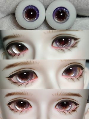 taobao agent [Spot] BJD gypsum eye imitation glass eyes chase human eyes full size three -pointer, four points, six points OB11