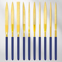 Grinding steel wrong small file metal alloy flat model grinding tool steel file flat file iron file prick knife round frustration