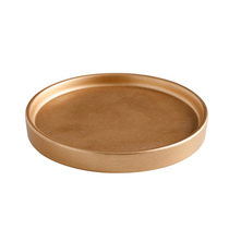 Nordic ceramic flower pot tray water tray floor mat bottom tray chassis green plant ins style indoor and outdoor balcony