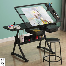 Painting and painting drawing picture Painting Case Fine Art Cartography Desk Projection Painting Desk Designer Easel Painting Case Fine Art Class