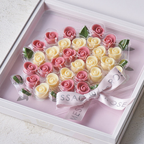 AaronHouse spot Japanese Valentines Day limited Messagede rose rose chocolate gift box