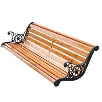 Hanging chair Outdoor home balcony courtyard Leisure adult children double rocking chair Leisure solid wood swing