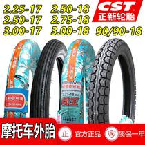 Tires of the Zhongxi Motorcycle 2 50 275 2 75 300 90-17 90 18 inch bending beam inside and outside the tire
