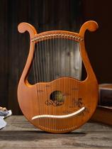 16-string Lyre harp 19-string 21-tone beginner lyre Portable Easy-to-learn Male and female Niche instruments Large