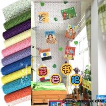 Kindergarten art area Work display net Kindergarten mesh hanging mesh Handmade diy partition mesh hanging