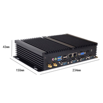 Core research Industrial Computer GK1037 fully enclosed mini industrial dustproof computer host monitoring parking micro computer