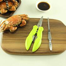 Crab two-piece stainless steel crab tool crab clamp crab needle crab picky hairy crab sea crab lobster tool crab