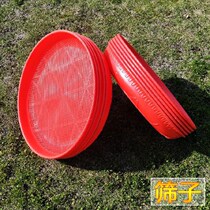 Crop anti-aging round plastic dustpan small hole size leakage net round screen glue screen Medicine drying