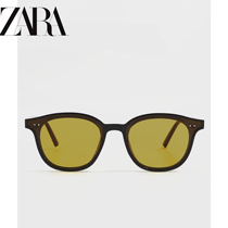 zara sunglasses driving sunscreen anti-UV sunglasses for men and women tea color gm2022 new senior sens