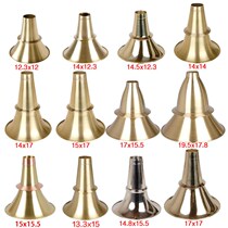 Your drama copper bowl expensive drama suona accessories suona bowl with the mouth folk suona horn brass bowl musical instrument factory direct sales