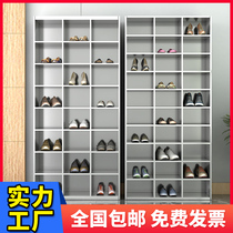 Stainless steel shoe cabinet dust-free purification factory workshop staff change shoes cabinet laboratory staff multi-grid shoe cabinet shoe stool cabinet