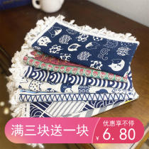 cotton numb towel computer printer anti-dust cloth bed head cabinet dust cover fridge cover cloth microwave cover towel cover cloth