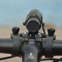 Flashlight bracket clip bicycle light holder v mountain bike headlight bright light center holder Quick release night riding