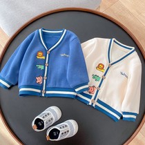 Dudu family baby cardigan autumn coat children cartoon autumn coat autumn 2021 new childrens coat