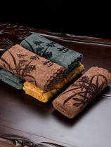 Kung Fu tea towel tea cloth absorbent high-grade tea towel tea table tea table cloth special rag tea table accessories Zen