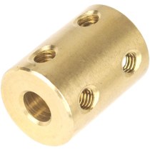  Brass coupling Large motor motor connecting shaft transmission parts Copper metal model coupling Model aircraft
