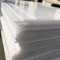 Pure White pp board water tank processing custom food grade polypropylene PE plastic sheet hard plastic nylon board zero cut