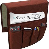 Sofa Armrest Desktop Insert Pocket Seat Hanging Bag Lazy Bedside Bag Creative Storage Bag Newspaper Remote Control Sundry Bag