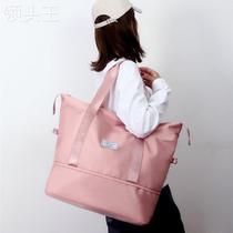 2022 New personality large capacity travel package dry and wet separation sports fitness package swimming fitness package