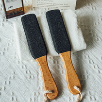 Granular concept double-sided wooden foot rubbing board rubbing foot artifact to the bottom of the heel dead skin horny for men and women