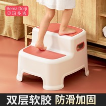 Childrens foot stool Baby toilet stool Foot stool Chair small bench Hand washing table step Childrens foot stool Standing stool