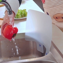 Suction type water baffle kitchen pool water insulation vegetable wash basin waterproof sink countertop splash water baffle