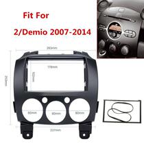 2 Din DVD Stereo Panel Fascia for MAZDA 2 Demio 2007-2014